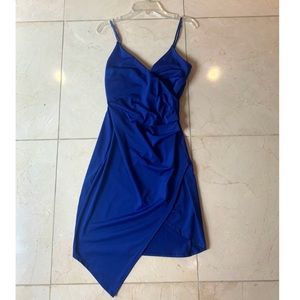 FASHION NOVA ROYAL BLUE COCKTAIL DRESS